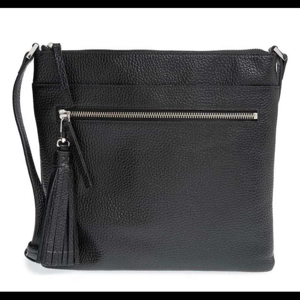 Tasseled Leather Crossbody Bag
HALOGEN